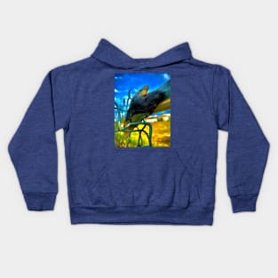 Fish Out of Water (Butterfly) Kids Hoodie